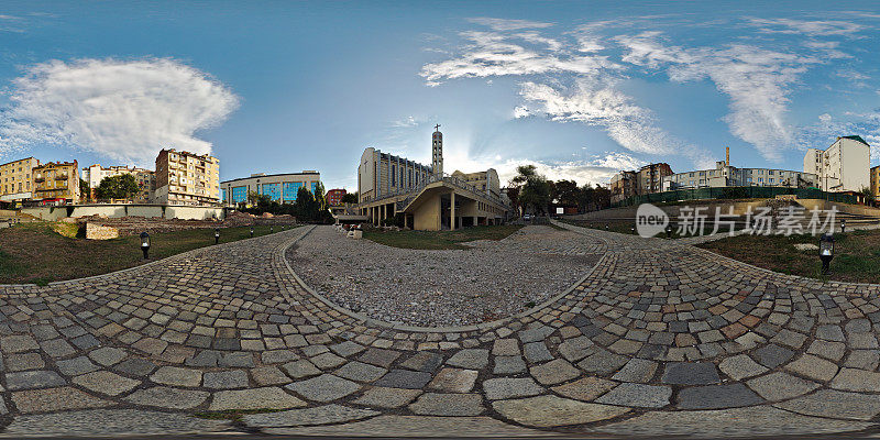 360 VR城市-保加利亚，索非亚，圣约瑟夫大教堂